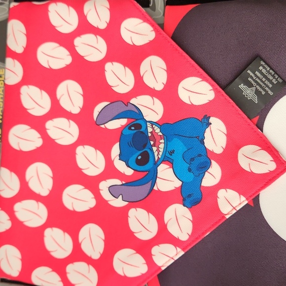 Disney Dog collar + 2 bandanas Mickey & Stitch - Picture 4 of 6